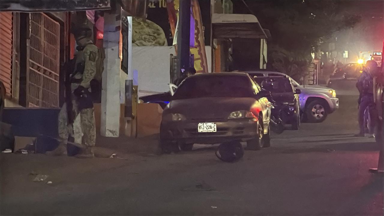 $!Agreden a tiros a motociclista en la colonia Buenos Aires, al sur de Culiacán