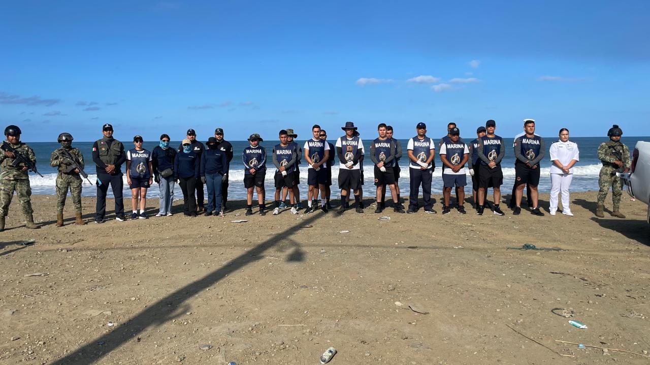 $!Recolectan 663 kilos de basura en la Playa Delfín, en Mazatlán