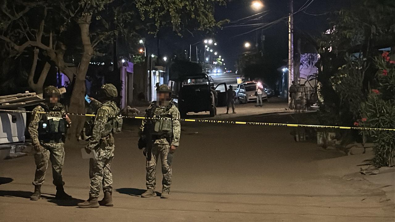 $!Agresión deja a un hombre herido de bala en la colonia Felipe Ángeles, en Culiacán
