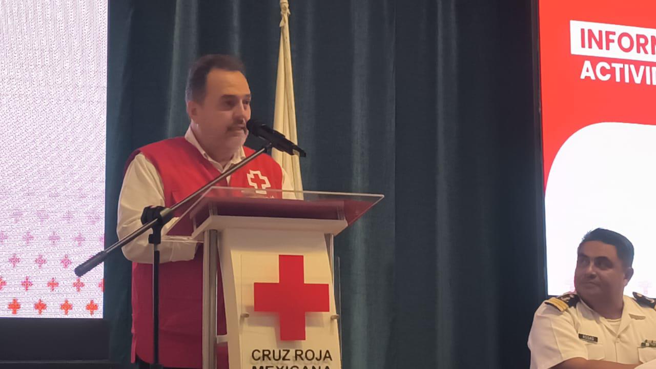 $!Rinde protesta Martín Golarte como nuevo presidente de Cruz Roja Los Mochis