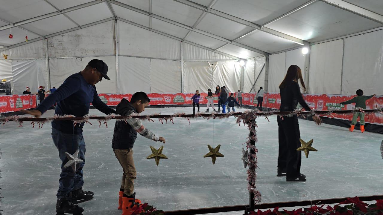 $!Pista de hielo permanecerá en Rosario hasta el 12 de enero, anuncia Alcaldesa