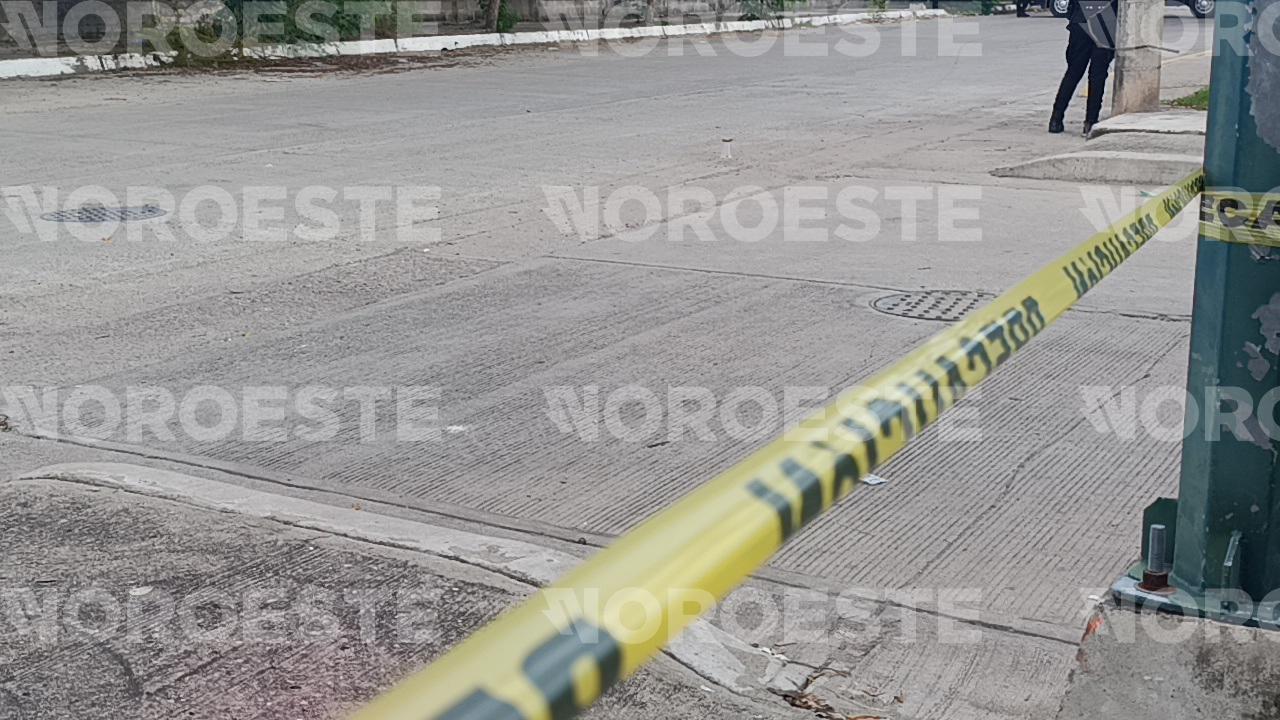 $!Matan a un hombre a balazos cerca de escuela primaria en Escuinapa