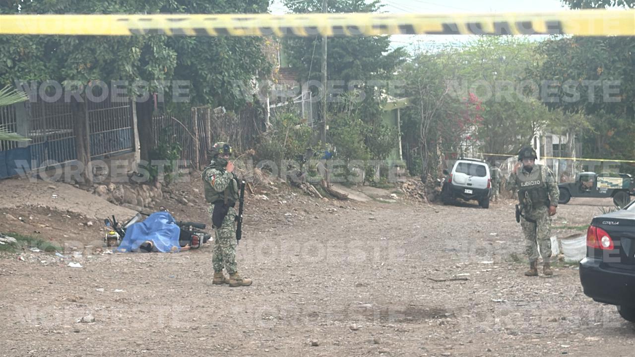 $!Matan a otro motociclista en la colonia República Mexicana, en Culiacán; suman dos ataques en menos de dos horas