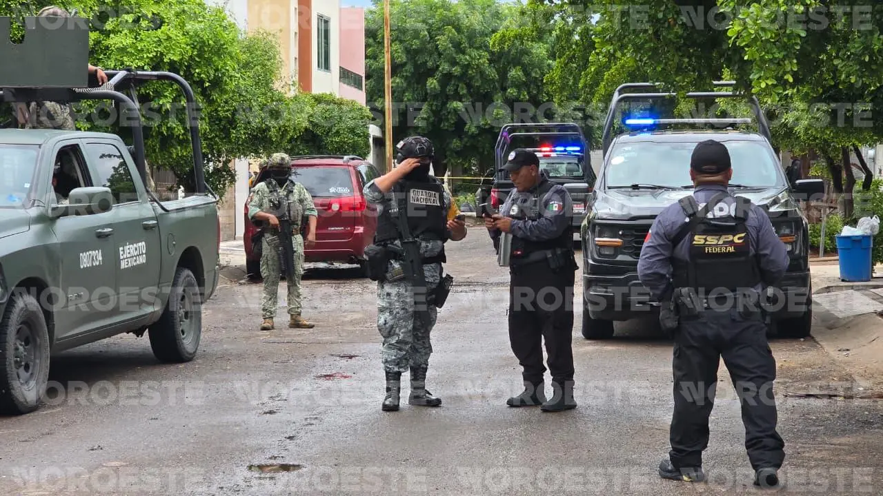 $!Matan a balazos a un hombre en Villas del Humaya, en Culiacán