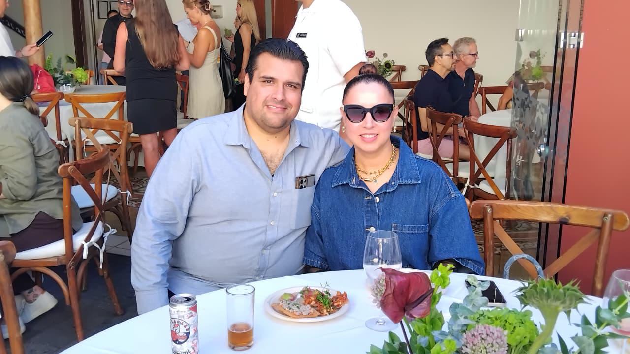 $!Gino Osuna y Marilolis Velarde.