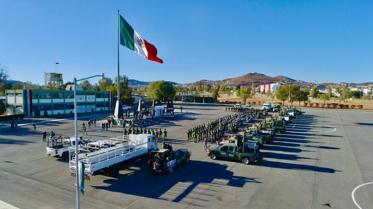 $!Despliegan a 660 militares y agentes de la Guardia Nacional en Zacatecas
