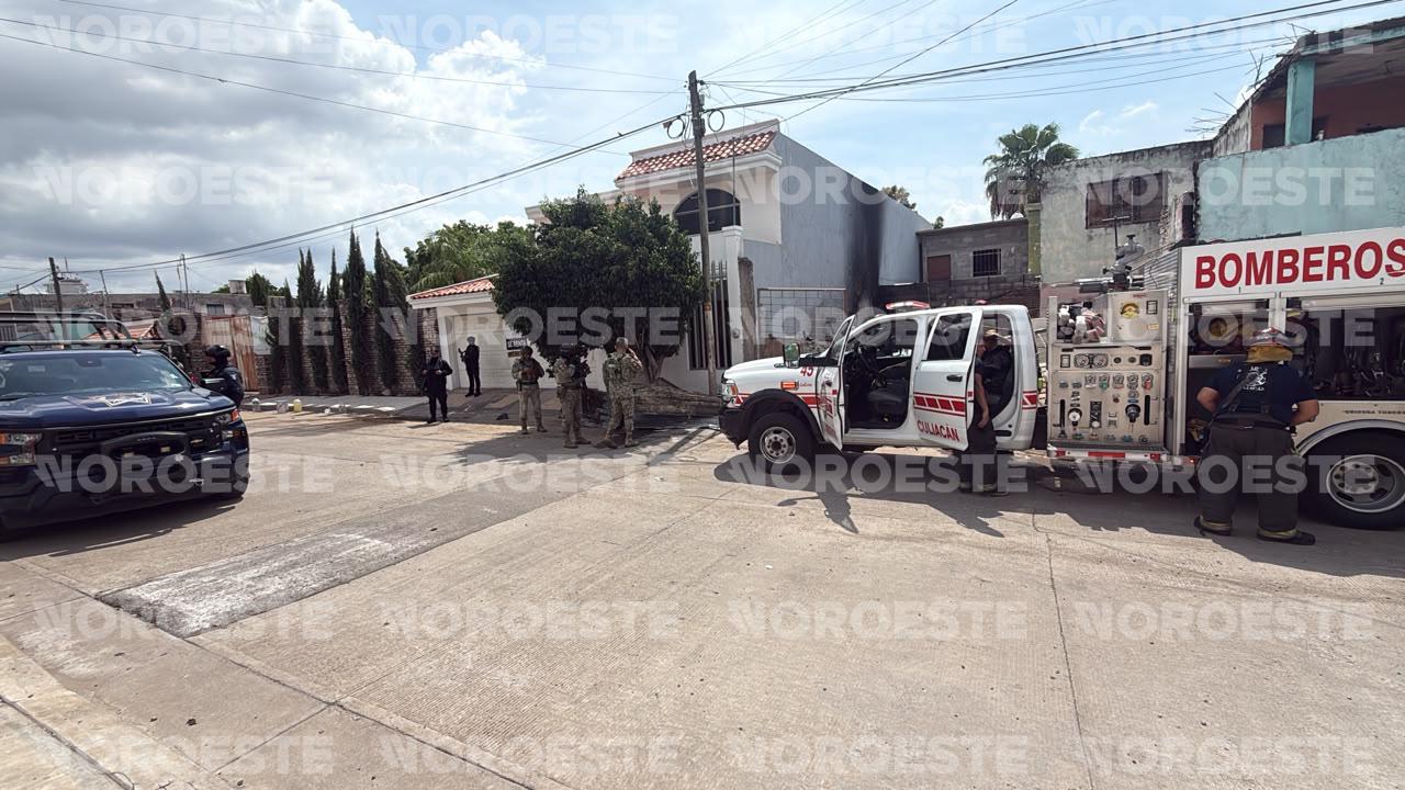$!Incendio consume vivienda de adulto mayor en Tierra Blanca, en Culiacán; pide apoyo