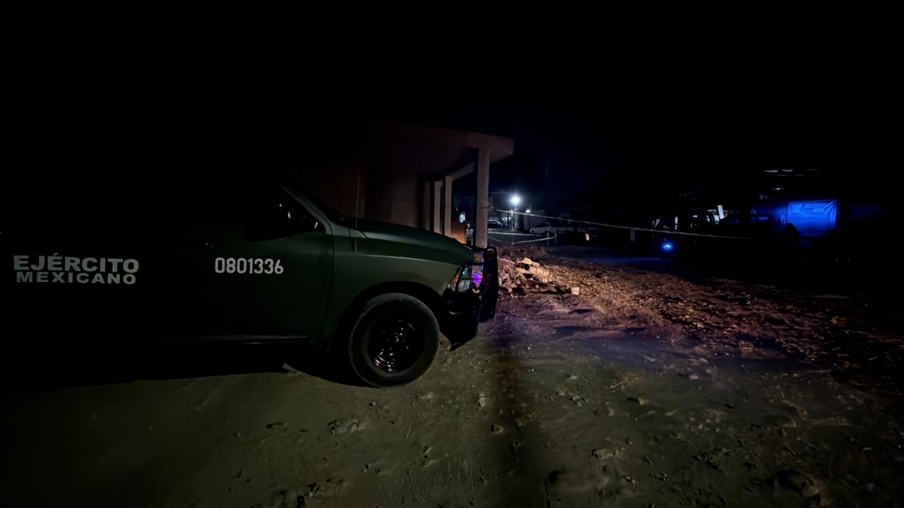 $!Hieren de bala a un hombre en la colonia Esthela Ortiz de Toledo, al sur de Culiacán