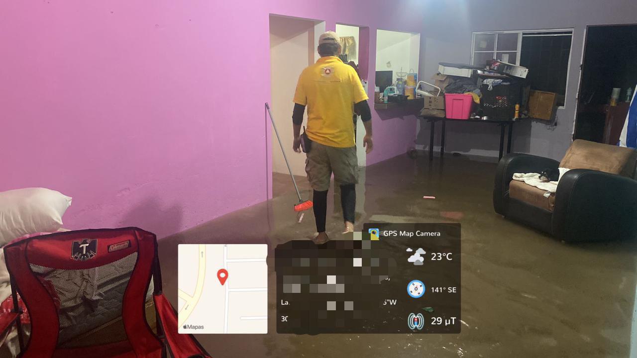 $!Reportan inundaciones y personas evacuadas en Villa Juárez y Bachigualato; además desborde de canal en ejido Canán
