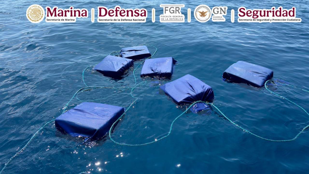 $!Aseguran más de 2.5 toneladas de cocaína en las costas de Michoacán