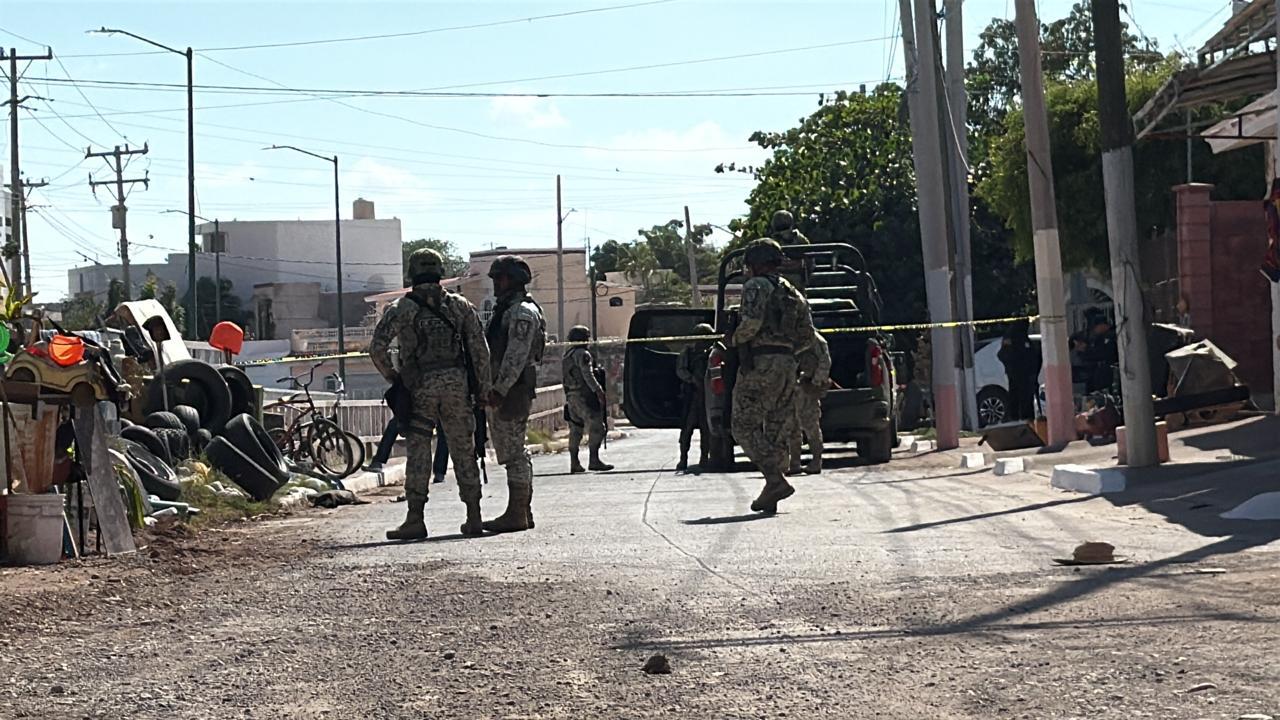 $!Hieren a balazos a un hombre tras persecución en la Agustina Ramírez, en Culiacán