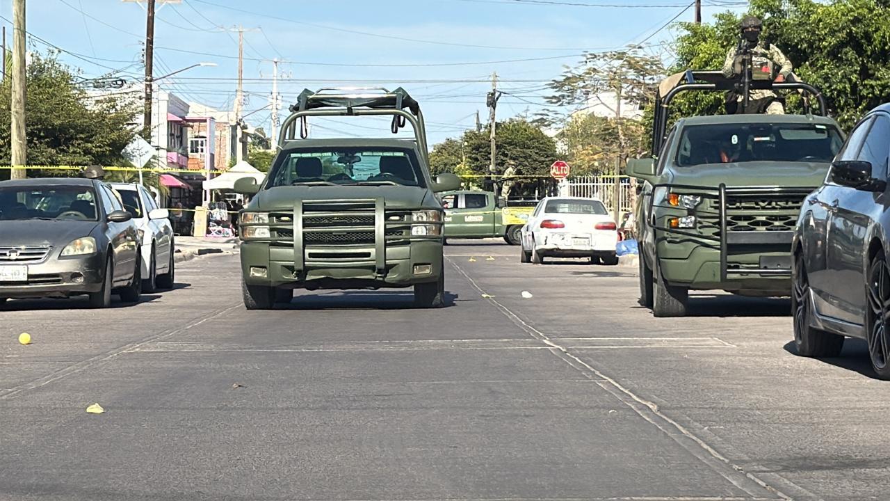 $!Muere hombre tras agresión a balazos en la colonia Guadalupe Victoria, en Culiacán