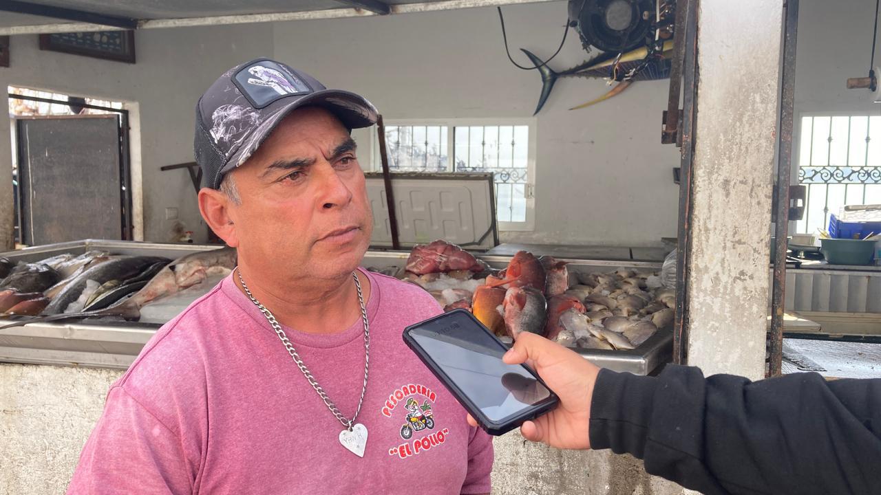 $!Registran alza en venta de pescado en embarcadero a la Isla de la Piedra
