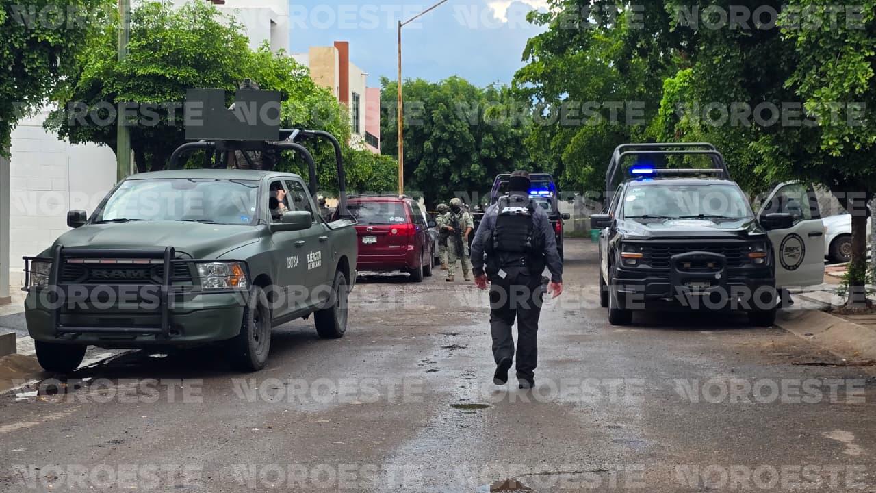 $!Matan a balazos a un hombre en Villas del Humaya, en Culiacán