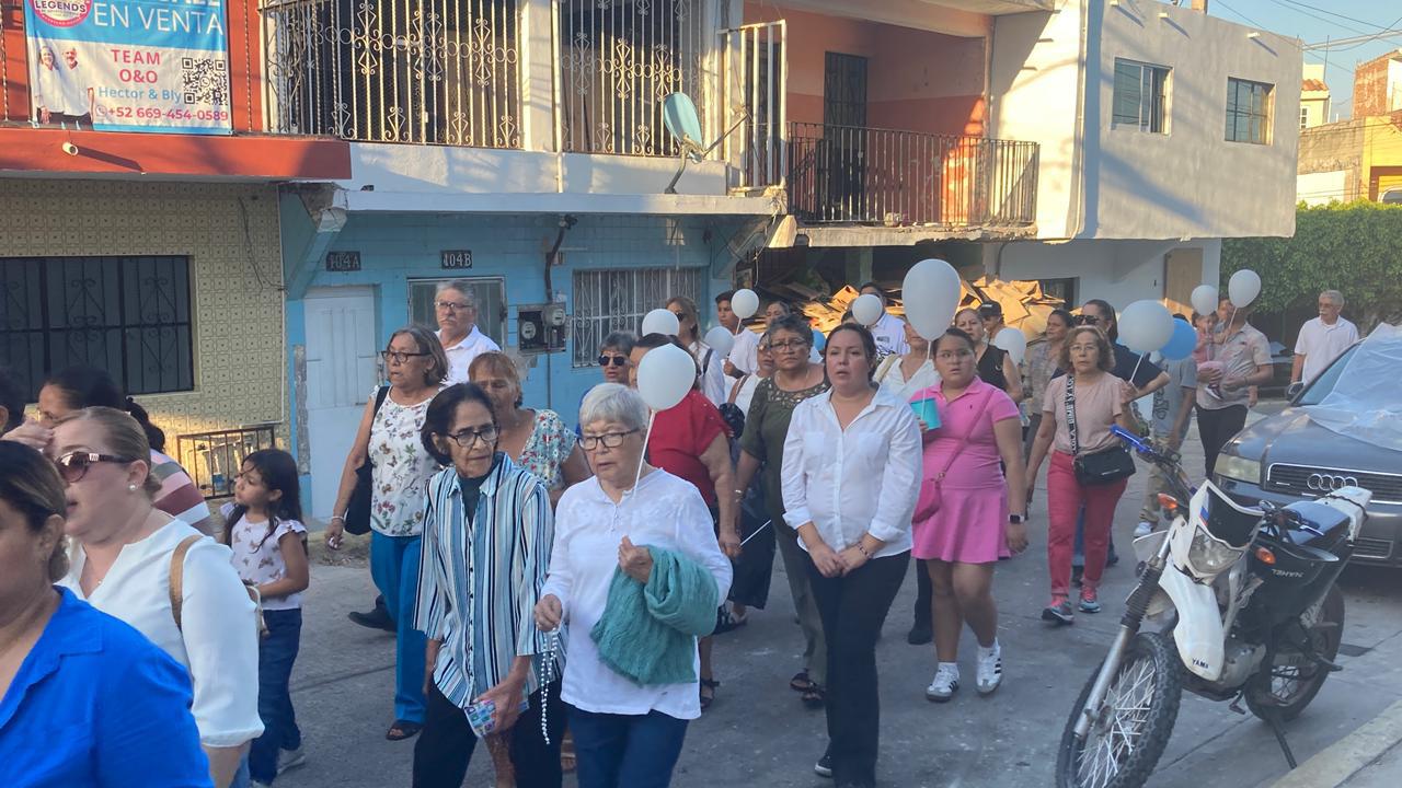 $!Cumplen feligreses de la Montuosa con la quinta peregrinación en los festejos de la Virgen de Fátima
