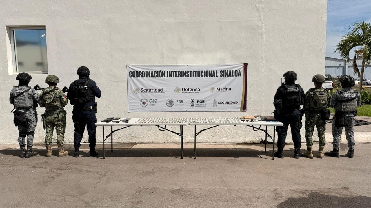$!Hallan casi 400 dosis de droga y armas en operativo dentro del penal de Aguaruto