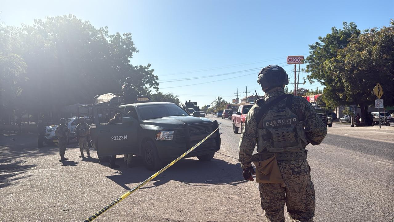 $!Ataque armado deja asesinados a un menor de edad y a otro joven en Villa Juárez, en Navolato