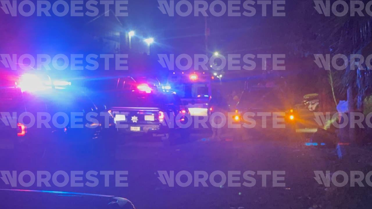 $!Hombre es herido de bala en el Vallajo Viejo y lo trasladan a un hospital, en Culiacán