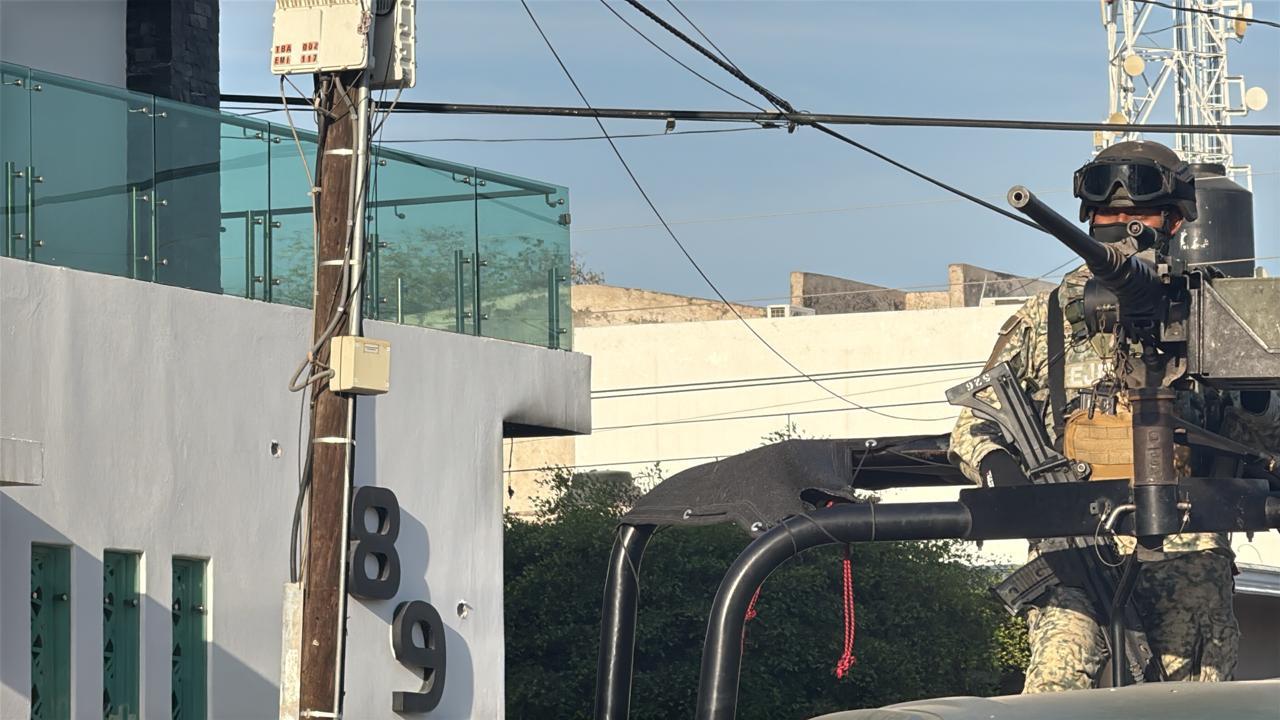 $!Atacan a balazos vivienda de lujo en la colonia Salvador Alvarado, en Culiacán