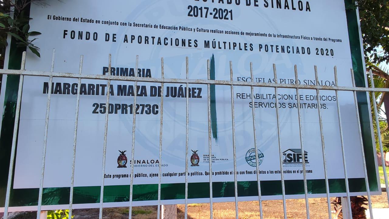 $!Cierran primaria en El Zapote, en Mazatlán, por falta de servicio de aire acondicionado o abanicos