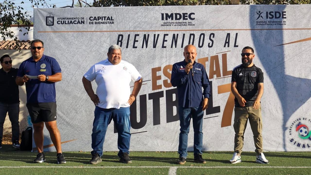 $!Se inaugura Torneo Estatal Infantil de Futbol 7 en Culiacán
