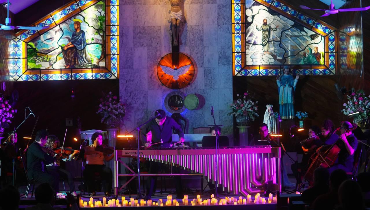 $!Aplauden a la Camerata Mazatlán en la Iglesia San Carlos Borromeo