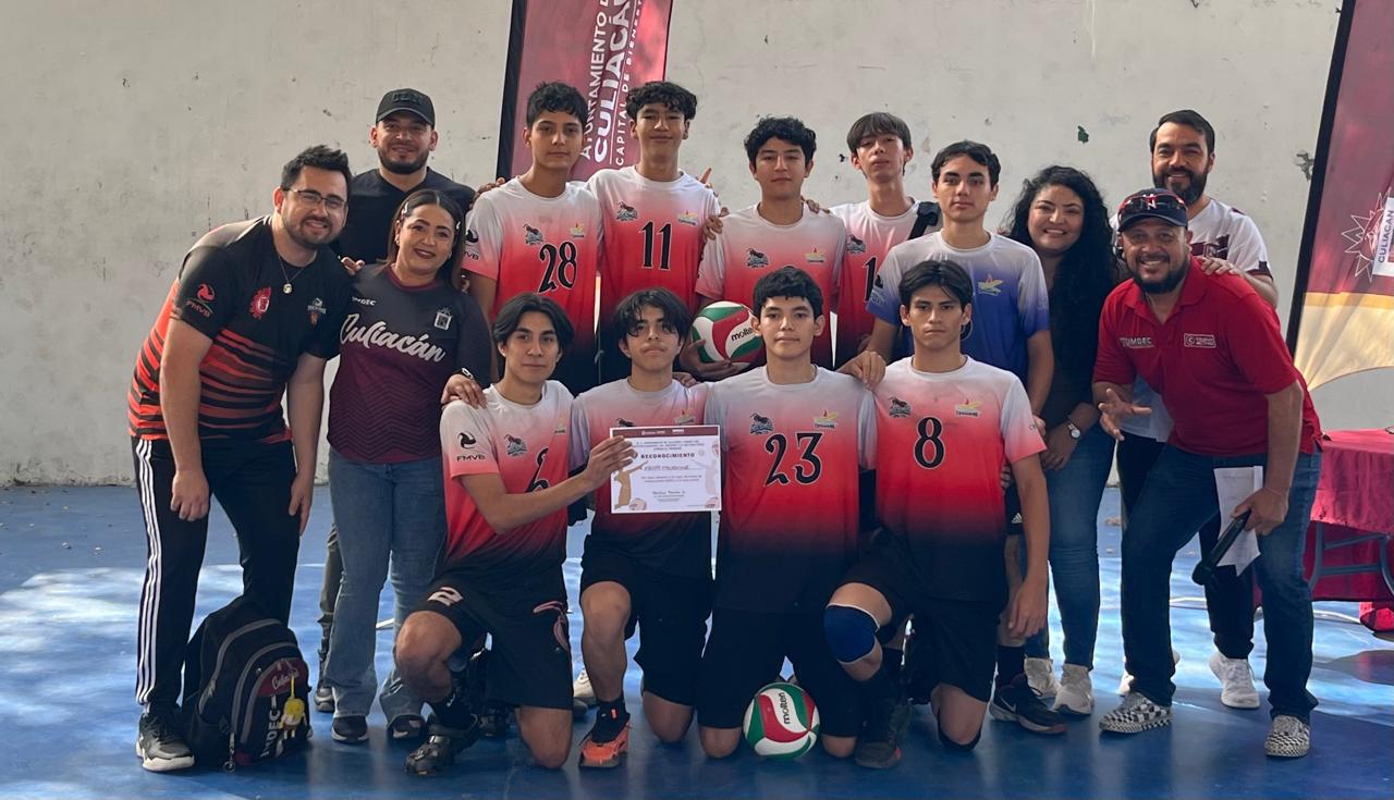 $!Nietos, Panteras y Fénix brillan en el Torneo Juvenil de Voleibol Imdec