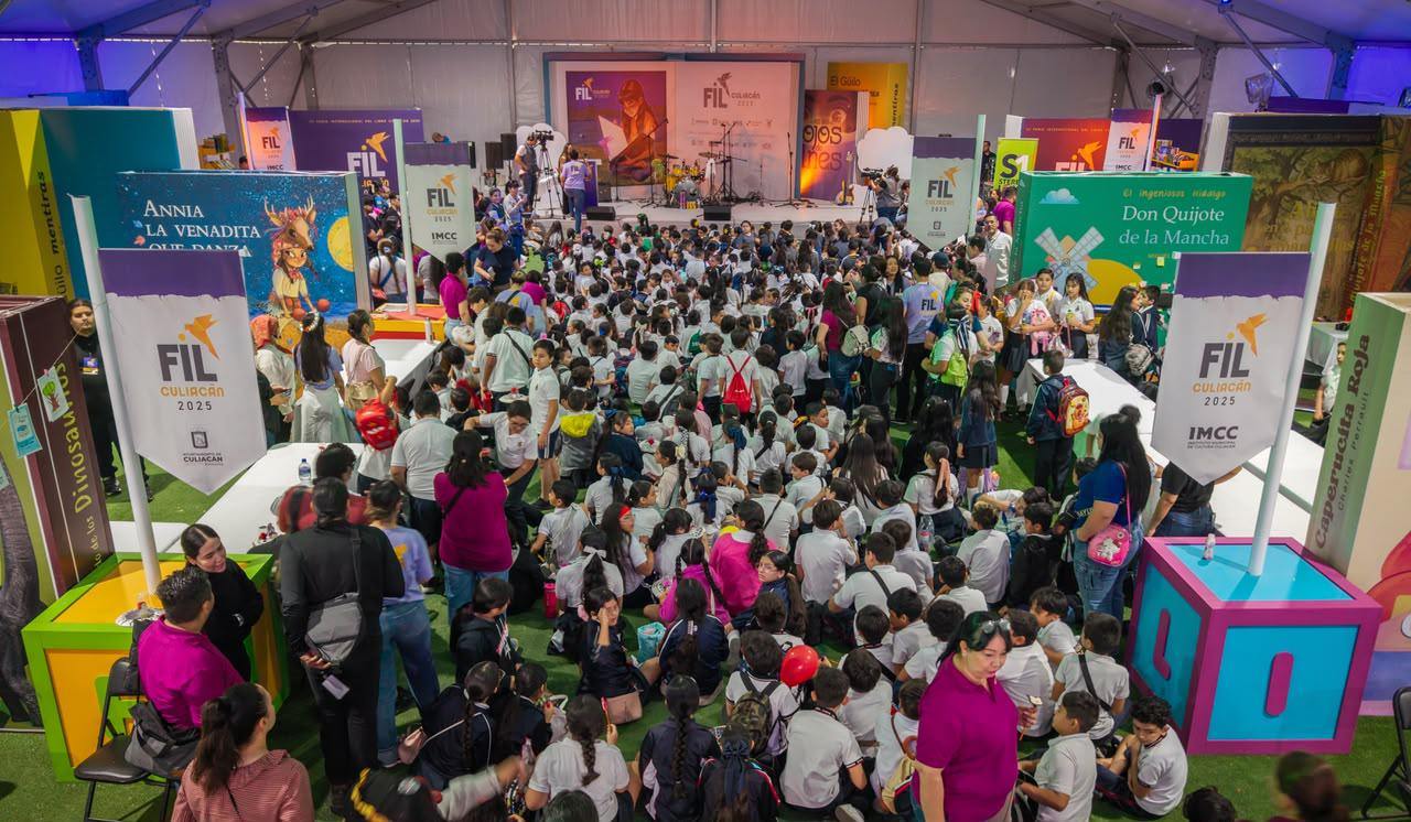 $!Atrae FIL Culiacán a más de 120 mil visitantes; celebran también 495 aniversario de la ciudad