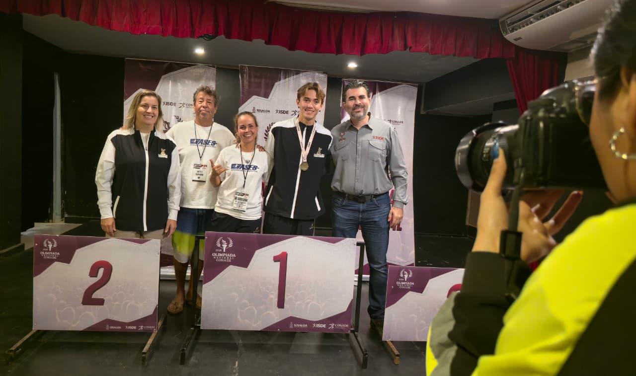 $!Logra Mazatlán 24 medallas en el surf de la etapa estatal de la Olimpiada Nacional Conade