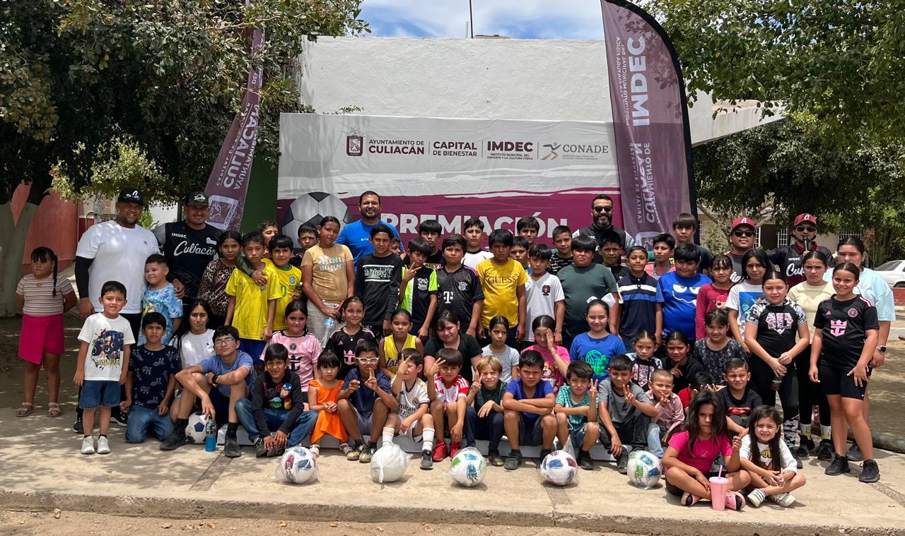 $!Imdec divierte a niños y jóvenes de la sindicatura de Jesús María, en Culiacán