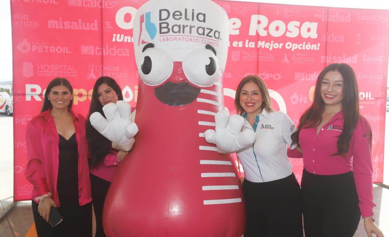 $!Se suma Redpetroil a la lucha contra el cáncer de mama en Mazatlán