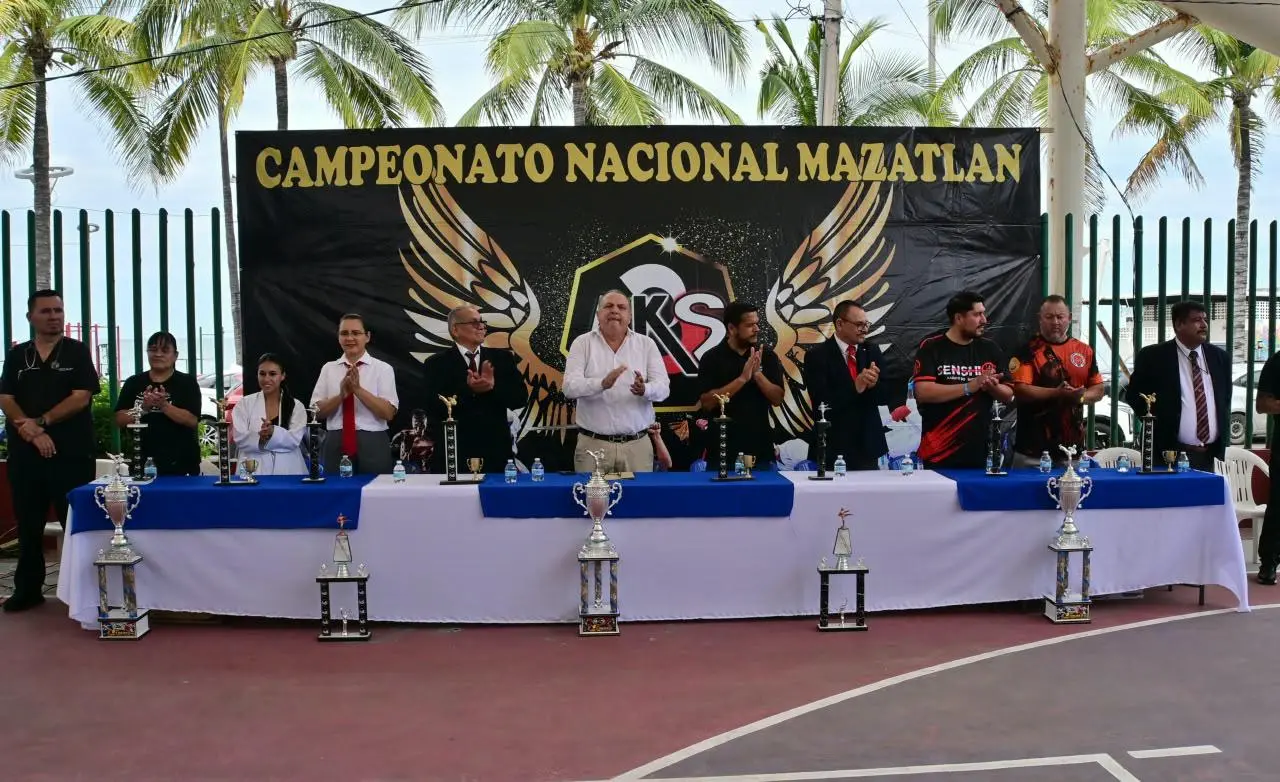 $!Inauguran en Mazatlán el 21 Campeonato Nacional Abierto de Artes Marciales AKS