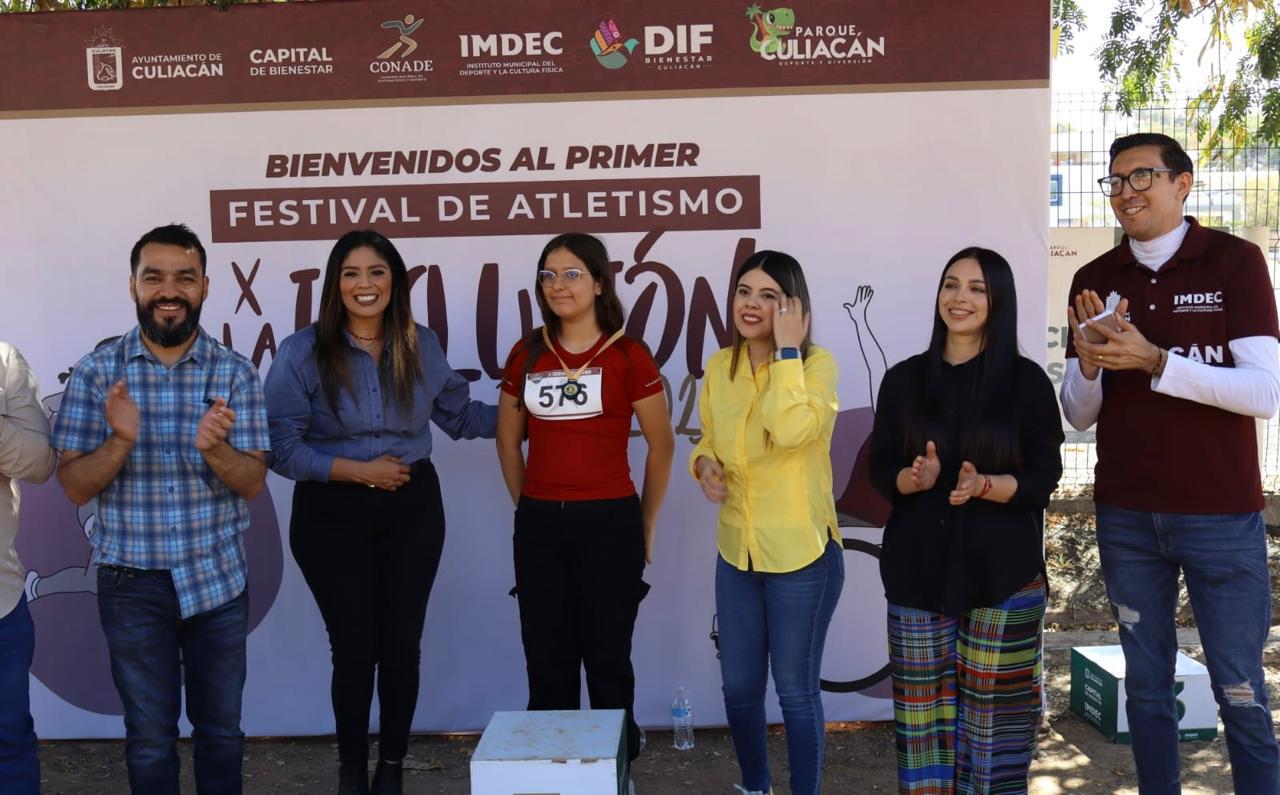 $!Realizan con éxito el primer Festival de Atletismo por la Inclusión 2025, en Culiacán