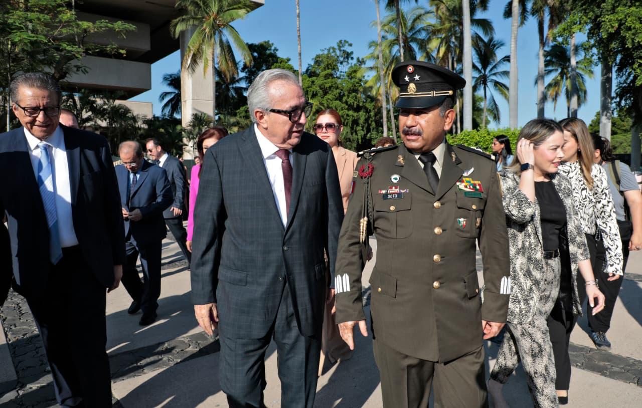 $!Sinaloa conmemora el legado del General Ángel Flores y la memoria de los estudiantes asesinados en Tlatelolco
