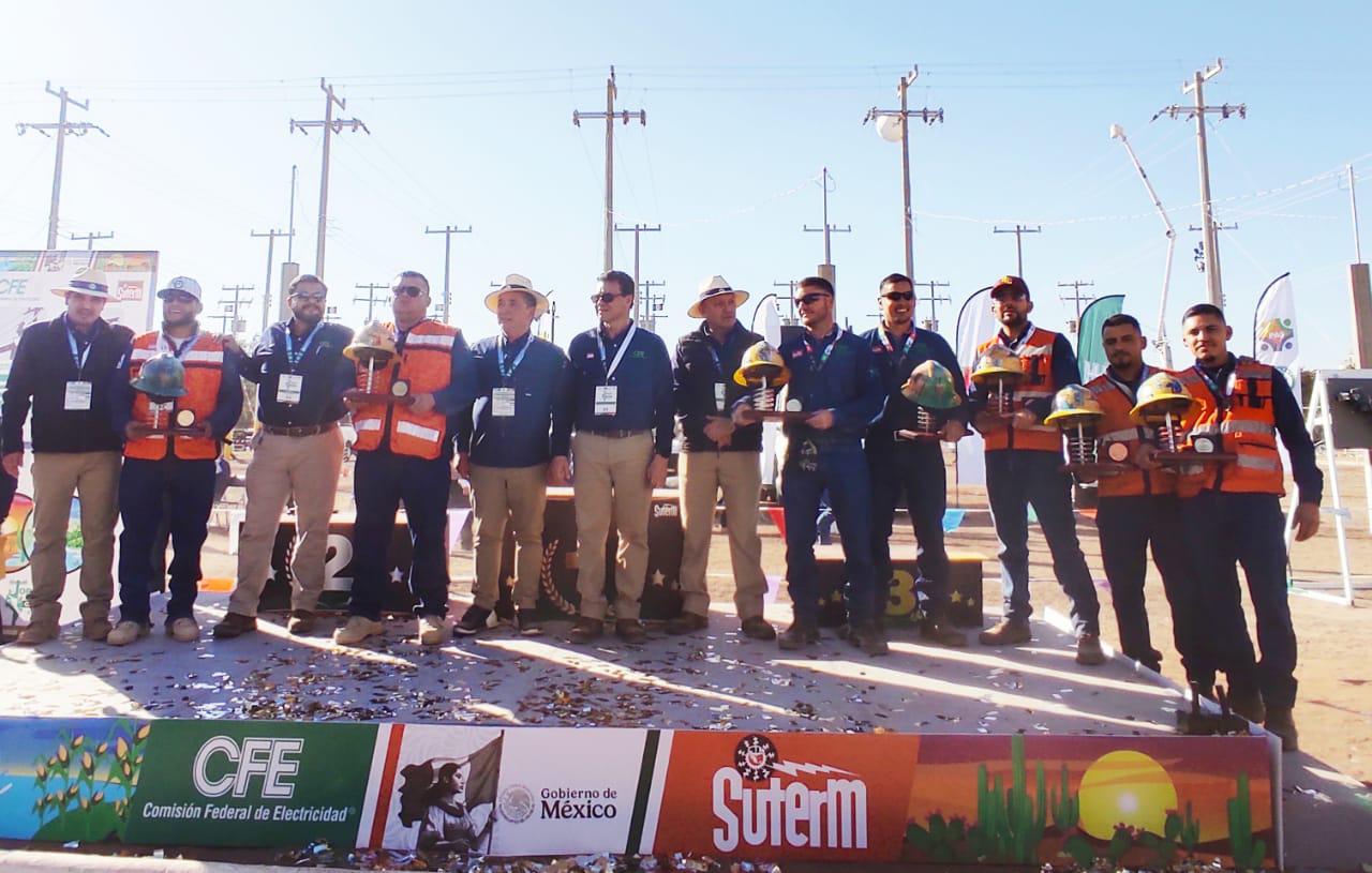 $!Trabajadores de CFE ponen a prueba sus destrezas en Torneo de Personal de Campo