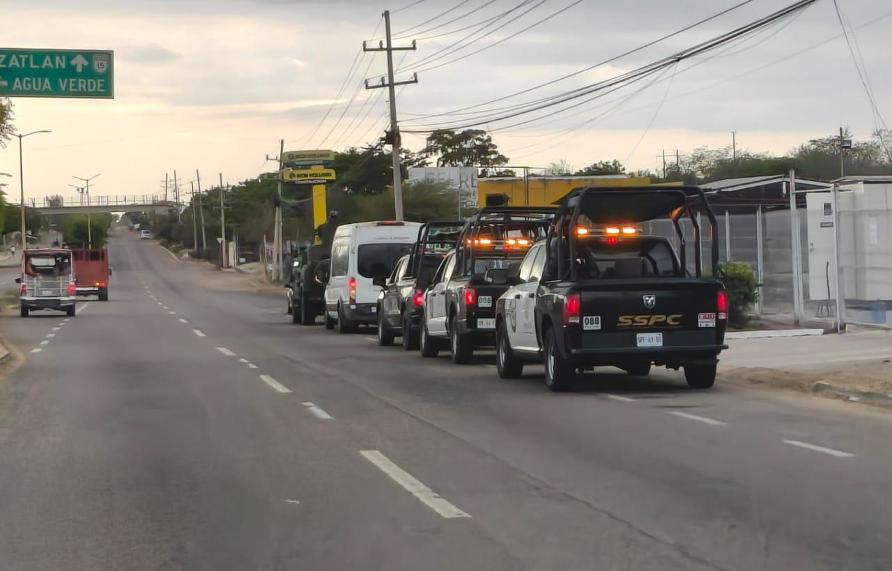 $!Confirman cinco cuerpos en predio cerca de Matatán, tras incursión de autoridades por medio de fuerte operativo