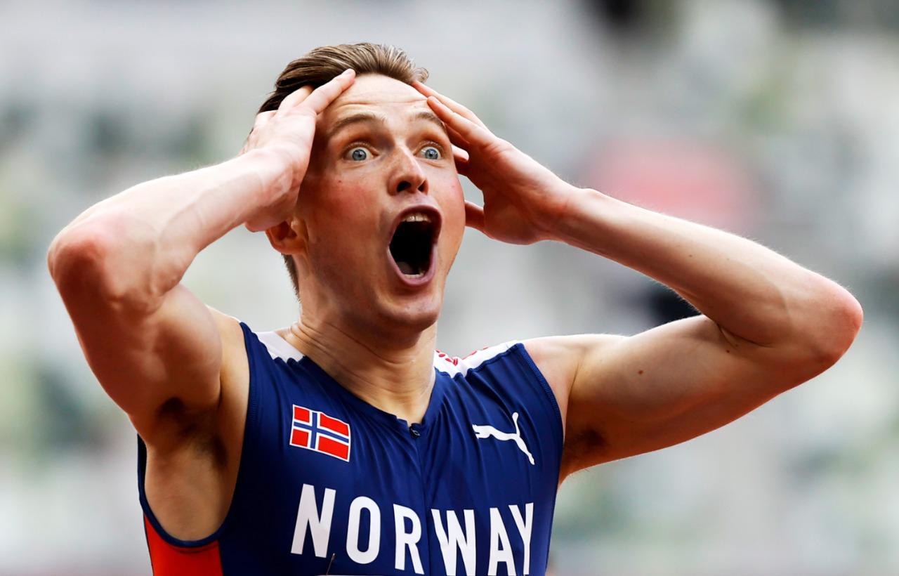 $!Karsten Warholm destroza récord mundial de 400 metros con vallas