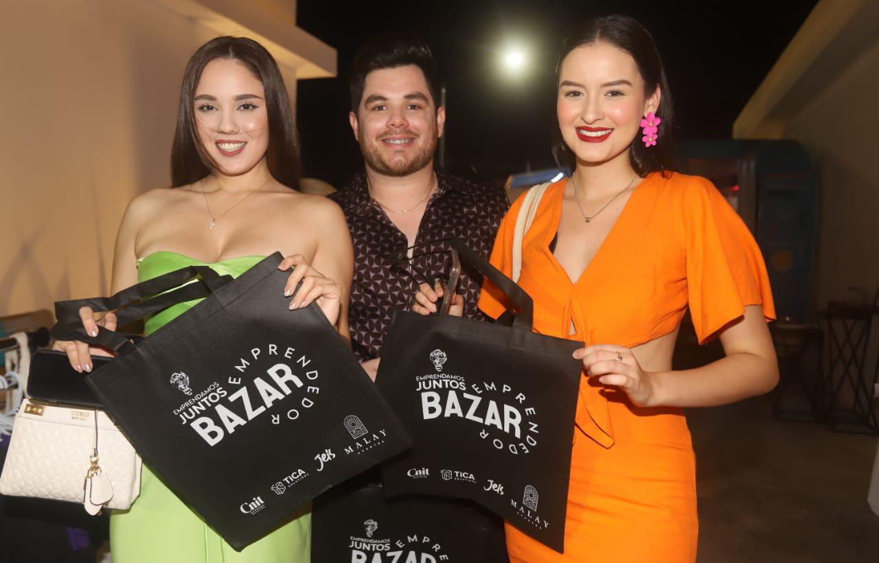 $!Alejandra Tirado, Víctor Quiroz y Uma Ramírez, Reina del Carnaval, Rey de la Alegríay Reina de los Juegos Florales del Carnaval 2023, respectivamente.