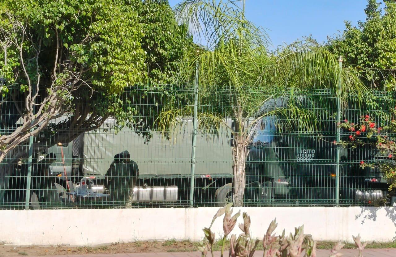 $!Ejército Mexicano instala base en la cabecera municipal de Rosario