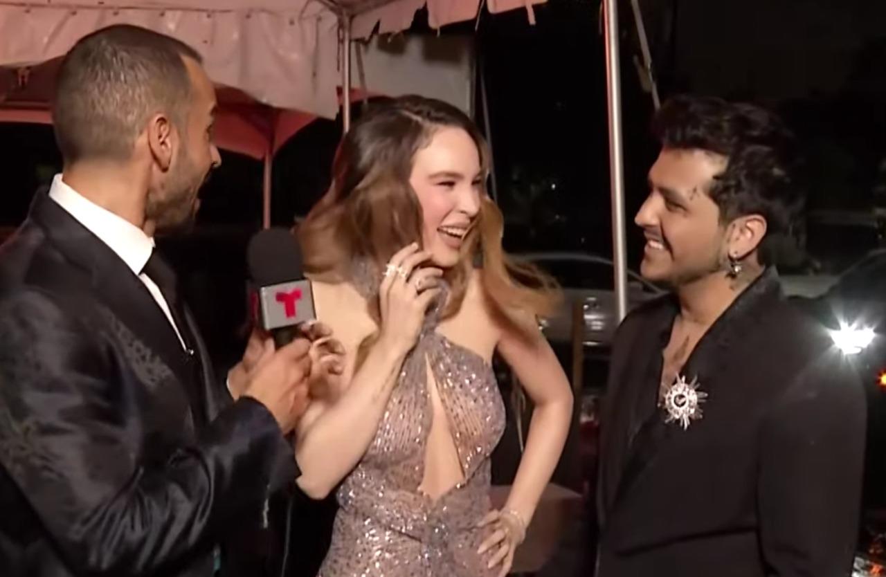 $!Banda MS, Belinda y Nodal y otras estrellas de la música pasan por la alfombra roja de los Billboard 2021