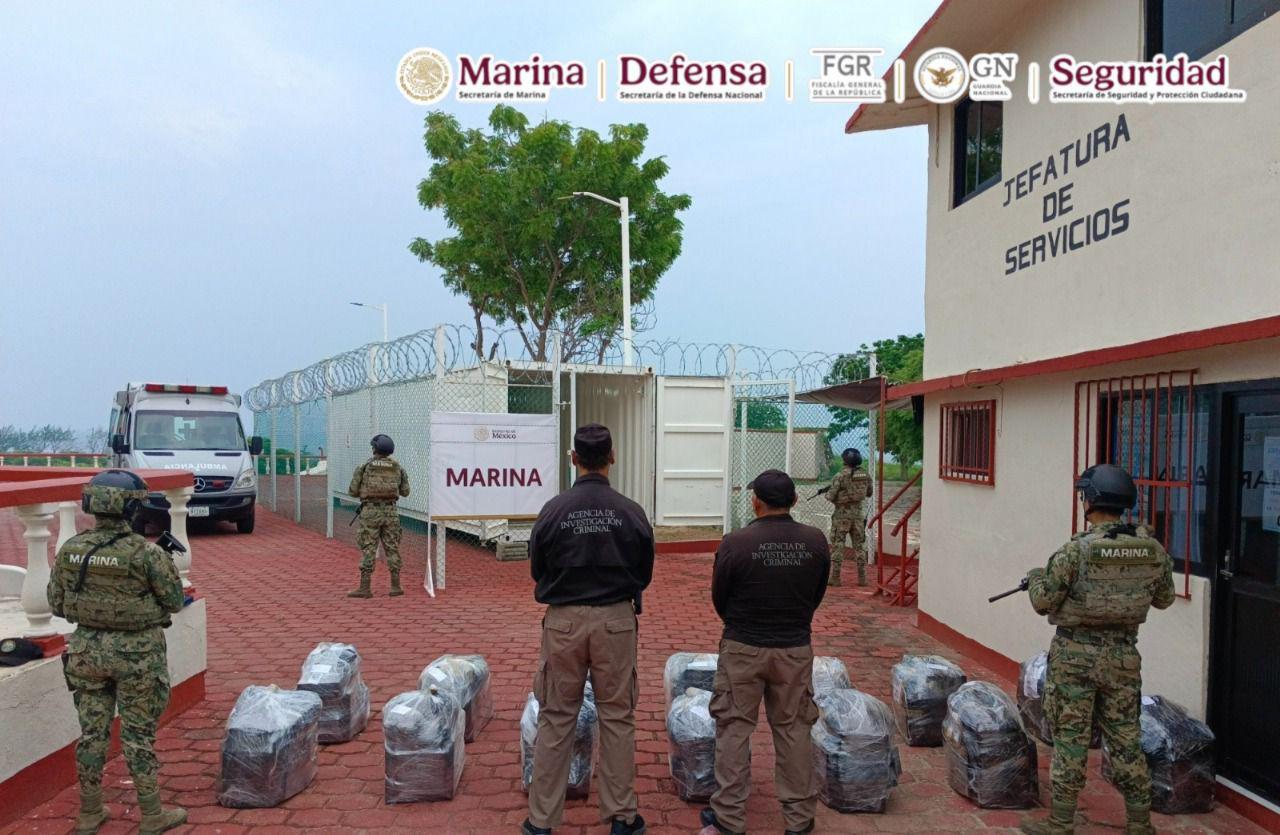 $!Aseguran más de media tonelada de cocaína en costas de Oaxaca