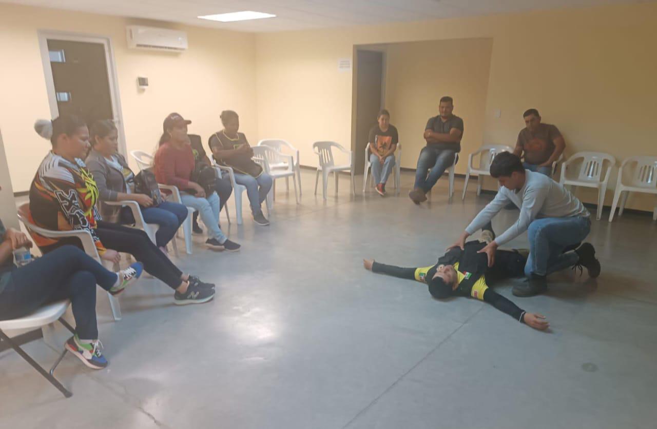 $!Protección Civil de Rosario capacita a personal de empaques y deshidratadoras