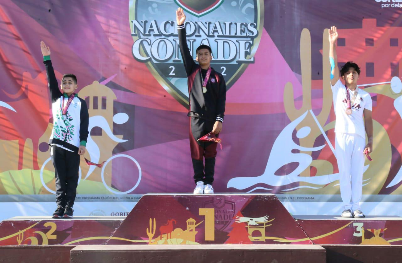$!Sinaloense Aarón Ibarra se lleva el All Around y la medalla de oro en los Nacionales 2022