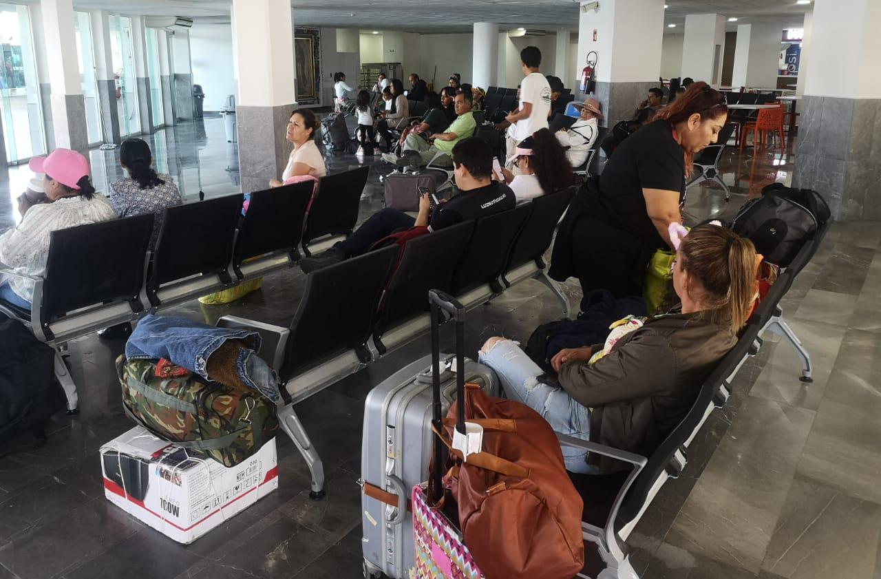 $!Central Camionera de Mazatlán registra alza en entradas y salidas de viajeros