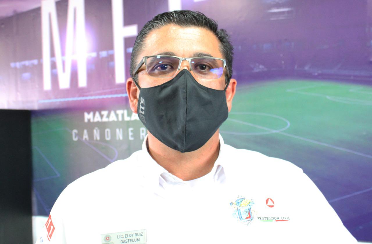 $!Eloy Ruiz Gastélum, coordinador de Protección Civil Municipal.