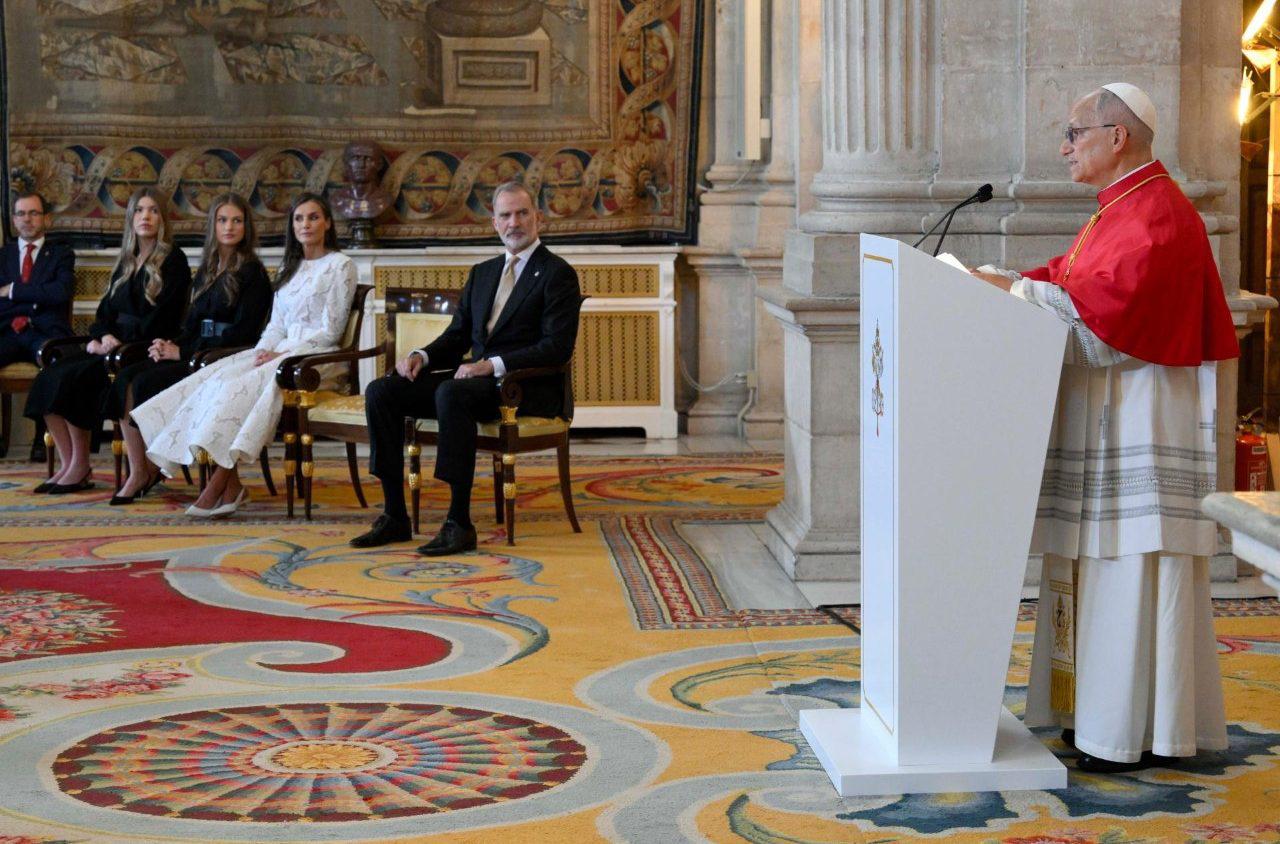 $!Discurso del Papa en el Palacio Real en Madrid.