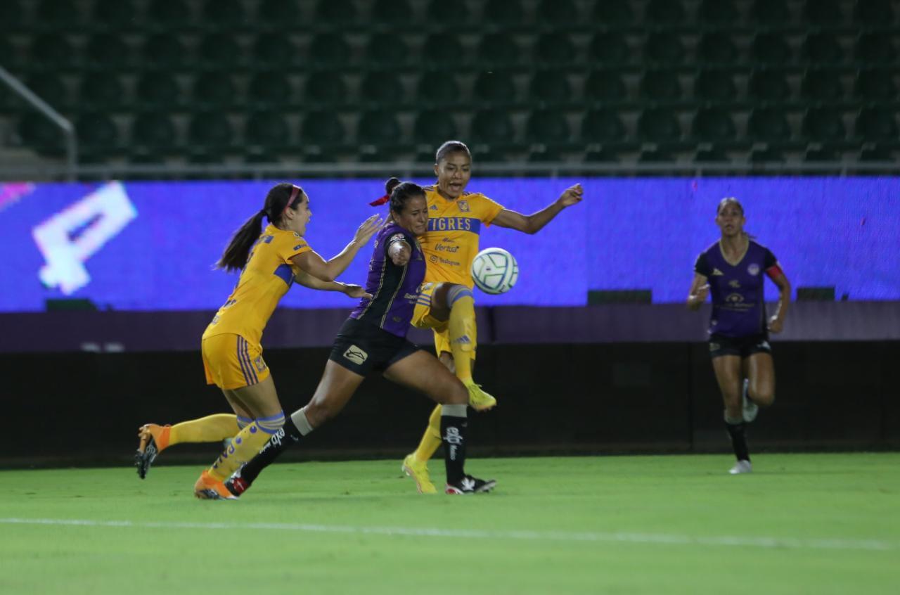 $!Sufre Mazatlán Femenil goleada en el Kraken ante Tigres de la UANL
