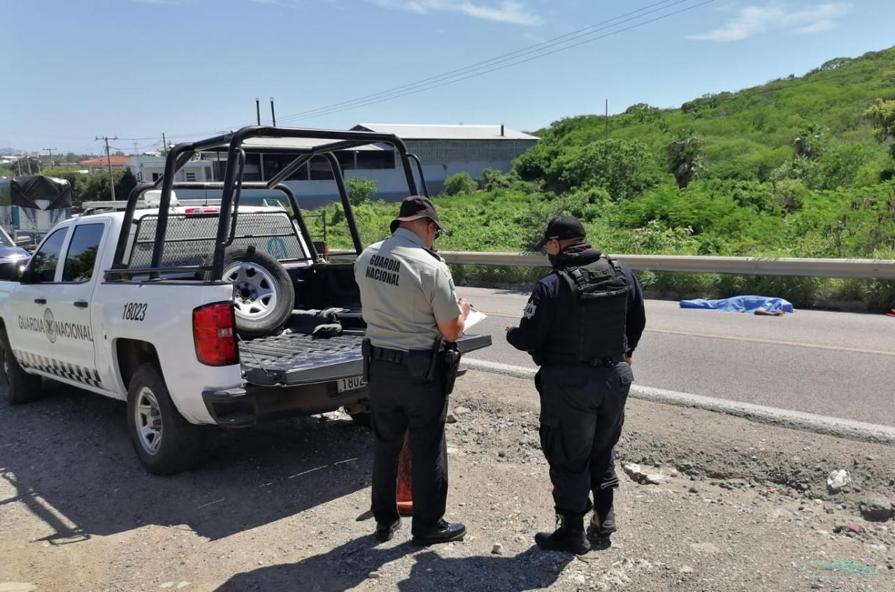 $!Un hombre en condición de calle murió atropellado en la Internacional al norte de Mazatlán