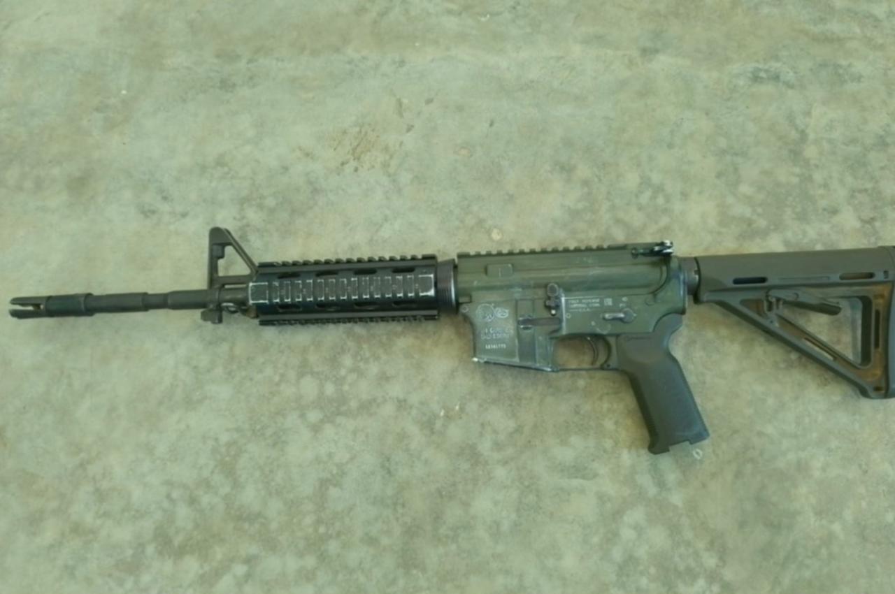 $!Decomisan un arma larga y más de 500 cartuchos en zona de terracería de Palmillas, Concordia