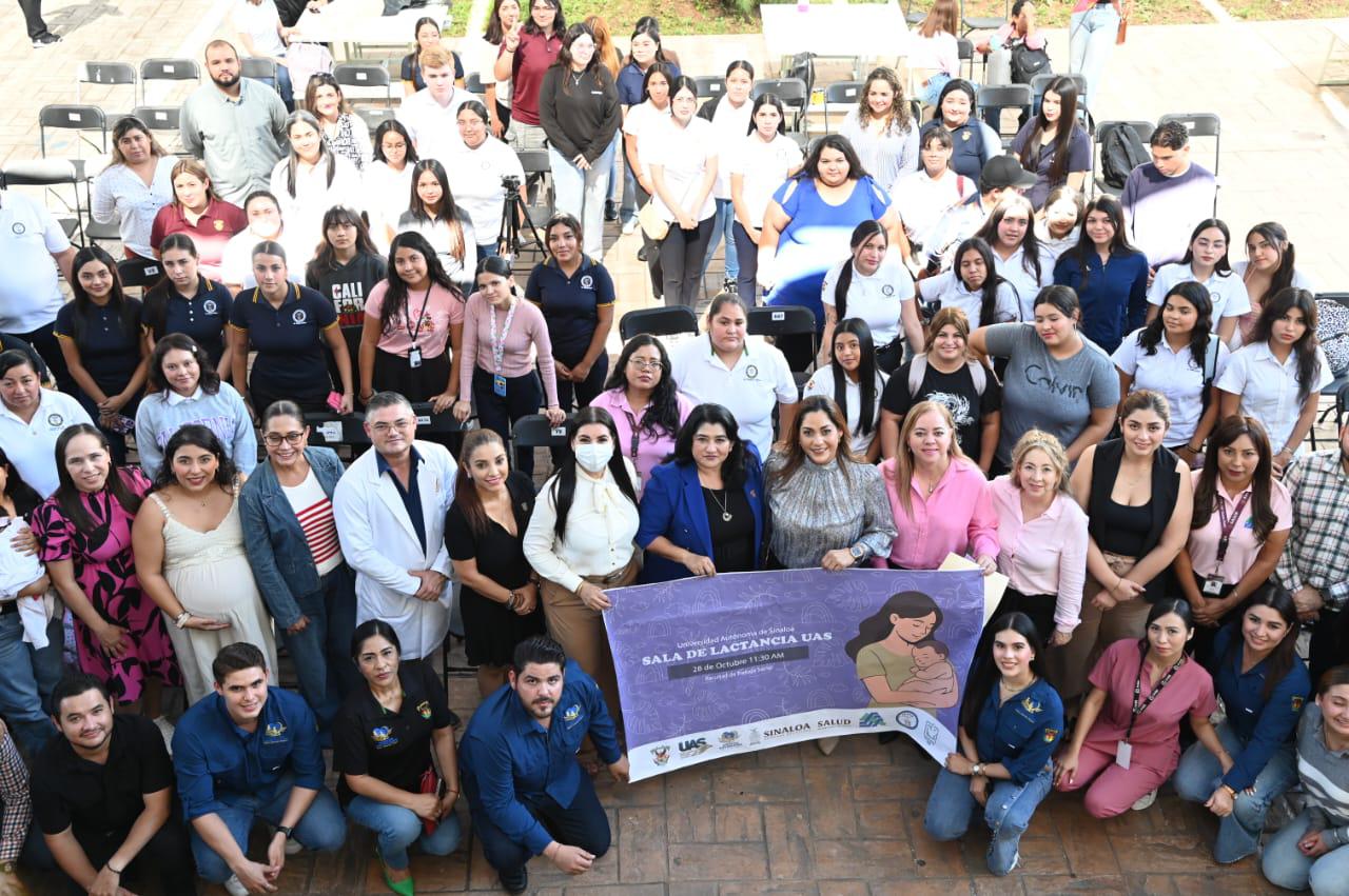 $!Inauguran Sala de Lactancia en la Facultad de Trabajo Social en la UAS